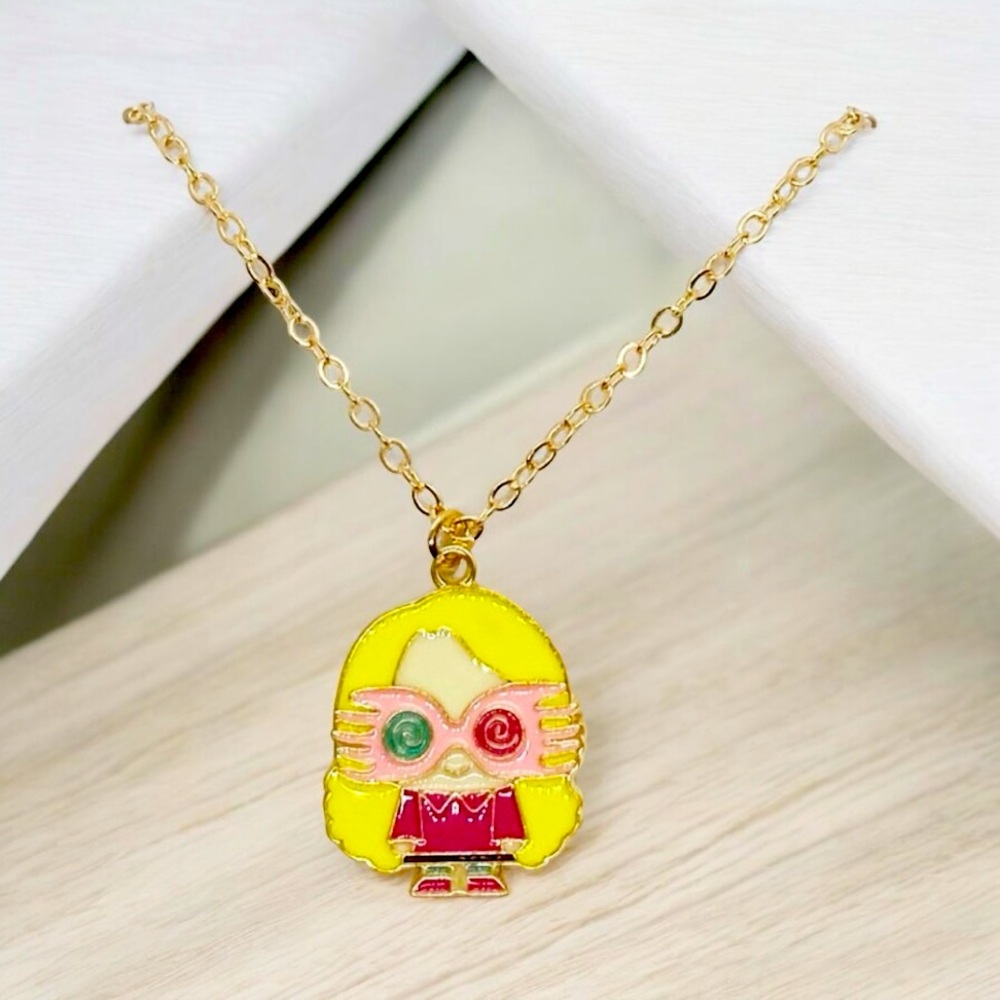 Necklace Luna Lovegood Harry Potter Quibbler Spectrespecs Kawaii Witchy
Jewelry
